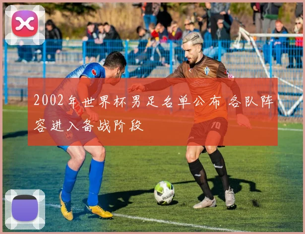 2002年世界杯男足名单公布 各队阵容进入备战阶段