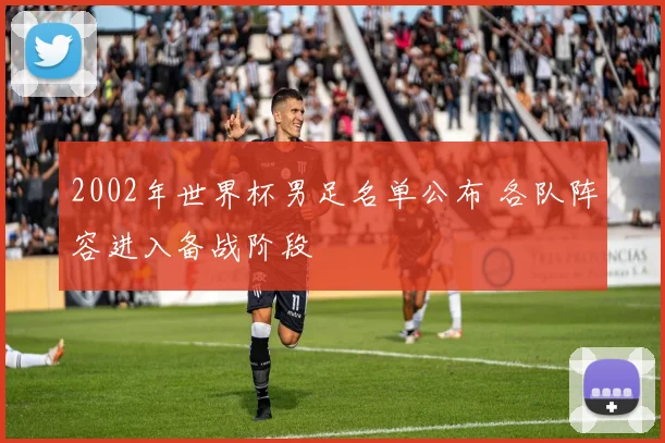 2002年世界杯男足名单公布 各队阵容进入备战阶段